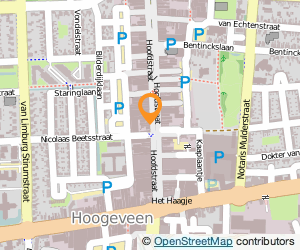 Bekijk kaart van Hoogeveen Specsavers B.V. in Hoogeveen