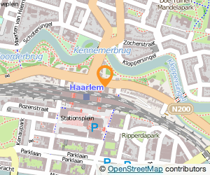 Bekijk kaart van Hotel Booker B.V.  in Haarlem