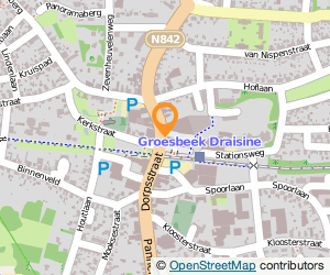 Bekijk kaart van BrainWash in Groesbeek