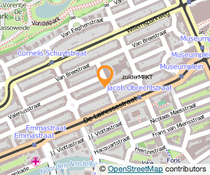 Bekijk kaart van Restaurant Oud-Zuid B.V.  in Amsterdam