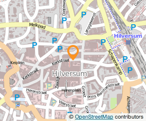 Bekijk kaart van Burmann in Hilversum