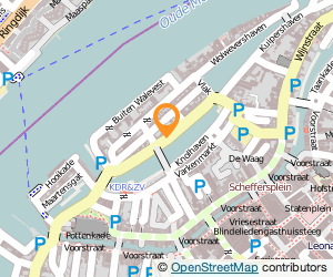 Bekijk kaart van Huis Van Gijn in Dordrecht