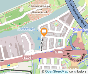 Bekijk kaart van Bram Ladage in Rotterdam