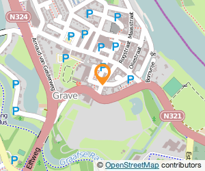 Bekijk kaart van VVE Gasthuisstraat 62 en Hamstraat 28, 28a en 28b in Grave
