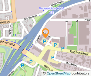 Bekijk kaart van Brugman Keukens en Badkamers in Roosendaal