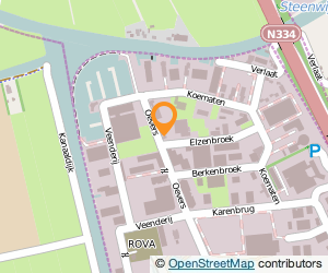 Bekijk kaart van Opslag- en overslagbedrijf Groen in Steenwijk