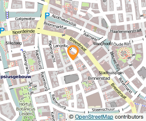 Bekijk kaart van V.O.F. 't Leidseplein  in Leiden