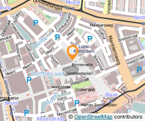 Bekijk kaart van Salon Backstage in Rotterdam