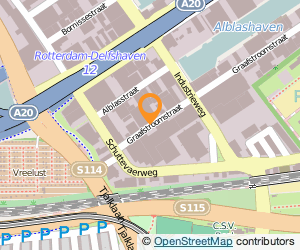 Bekijk kaart van Dunant Garage  in Rotterdam