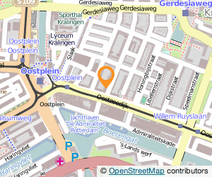 Bekijk kaart van Vereniging Vlinderbuurt  in Rotterdam