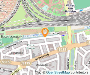 Bekijk kaart van Taxibedrijf P. van Ham  in Rotterdam