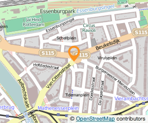 Bekijk kaart van Herenkapsalon A. Faris  in Rotterdam
