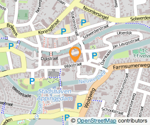 Bekijk kaart van Pizzeria & Ristorante da Stefania in Appingedam