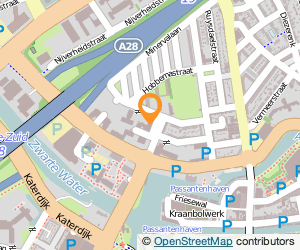 Bekijk kaart van Frion  in Zwolle