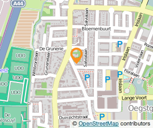 Bekijk kaart van V.O.F. Taxi Lange Voort in Oegstgeest
