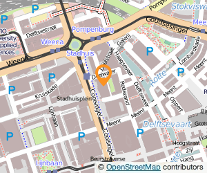 Bekijk kaart van Gemeentehuis in Rotterdam