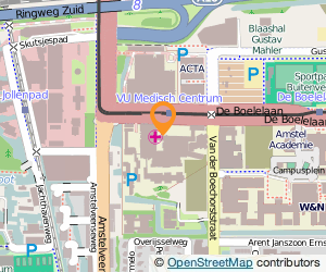 Bekijk kaart van VU Medisch Centrum in Amsterdam