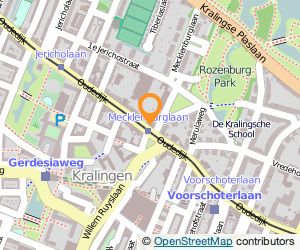 Bekijk kaart van Kralingsche Apotheek  in Rotterdam