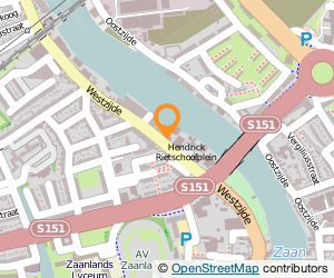Bekijk kaart van Uitzendbureau 65plus Hoofdkantoor in Zaandam