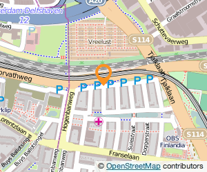 Bekijk kaart van Loonbedrijf T Schroots in Rotterdam