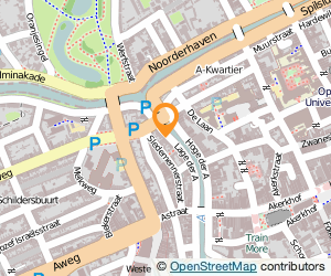 Bekijk kaart van Paris-Oost B.V. Paris-Oosterstraat in Groningen