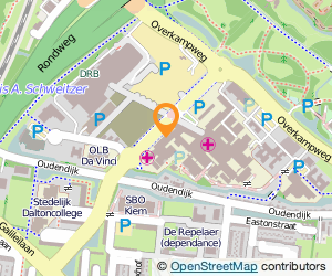 Bekijk kaart van Da Vinci College Gezondheidspark in Dordrecht