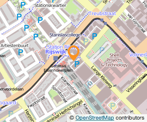 Bekijk kaart van Locatie Rijswijk de Bibliotheek aan de Vliet in Rijswijk (Zuid-Holland)