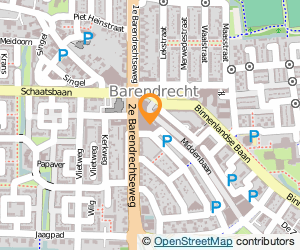 Bekijk kaart van Albert Heijn in Barendrecht