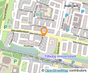 Bekijk kaart van Bouwkundig Adviesburo F.H. van der Veer in Tilburg
