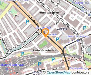 Bekijk kaart van Servicedienst Locatie Schiekade 101 in Rotterdam
