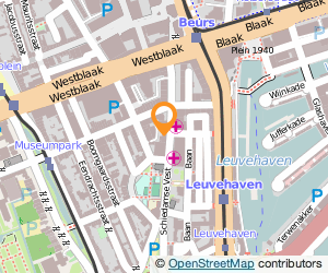 Bekijk kaart van Architektenburo Van de Graaf, Lammens en Van der Zwart B.V. in Rotterdam