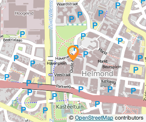 Bekijk kaart van Boekhandel De Ganzenveer in Helmond