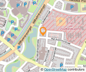 Bekijk kaart van Tennisschool Arthur Vloemans  in Breda