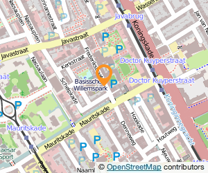 Bekijk kaart van Foto prof. Frederikstraat  in Den Haag