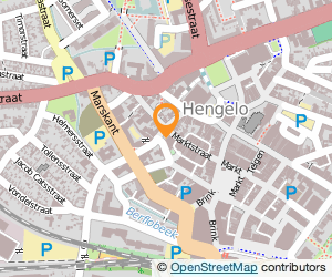 Bekijk kaart van Street One in Hengelo (Overijssel)