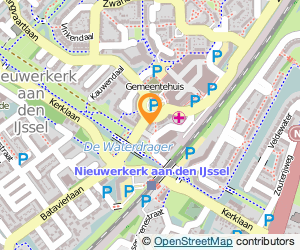 Bekijk kaart van Fysiotherapie Raadhuisplein Maatschap in Nieuwerkerk aan den Ijssel