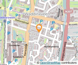 Bekijk kaart van Dierenartspraktijk Baas  in Waddinxveen