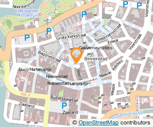 Bekijk kaart van Fa. P. Gerbenzon & Zn.  in Leeuwarden
