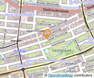 Bekijk kaart van De Boefjes Kinderdagverblijf  in Amsterdam