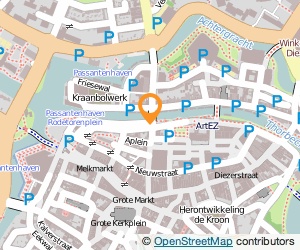 Bekijk kaart van Kapsalon Osman  in Zwolle