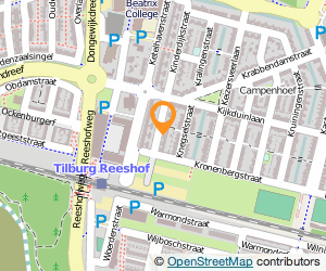 Bekijk kaart van Pedicurepraktijk in Tilburg
