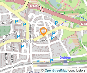 Bekijk kaart van Warenhuis JOWOMA in Delden