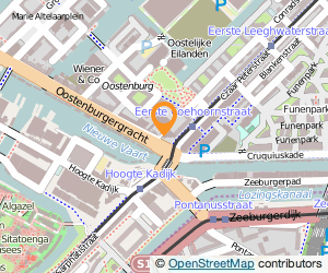 Bekijk kaart van Dierenkliniek Centrum Oost  in Amsterdam