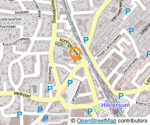 Bekijk kaart van P.T. Jeffrey  in Hilversum
