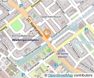 Bekijk kaart van Cafetaria 'De Kapteyn' in Groningen