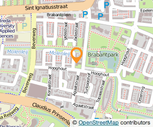 Bekijk kaart van KindertandenBreda.nl in Breda