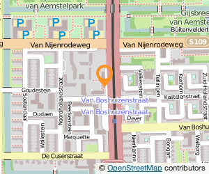 Bekijk kaart van Bloemenshop Buitenveldert V.O.F. in Amsterdam