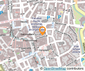 Bekijk kaart van Café De Dikke  in Utrecht