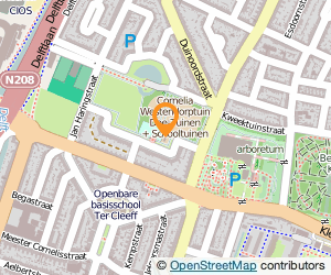 Bekijk kaart van De Westendorptuin NME  in Haarlem