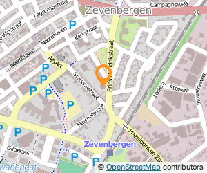 Bekijk kaart van Shell Servicestation Andreae B.V. in Zevenbergen